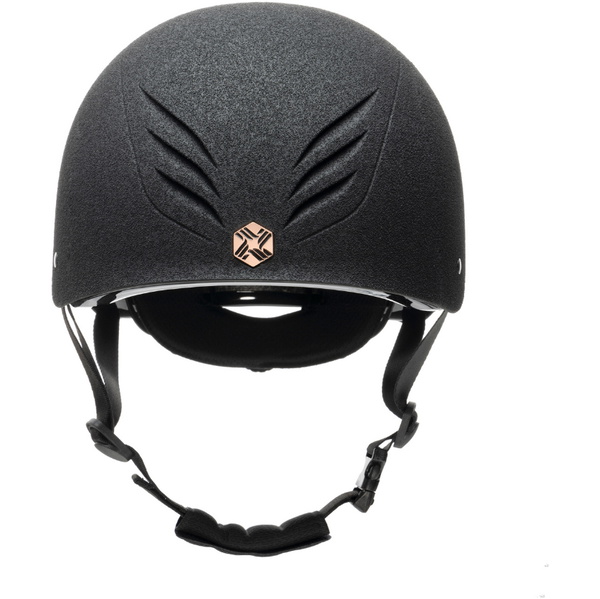 2025 Charles Owen Phoenix Helmet PHXBBRG - Black Rose Gold